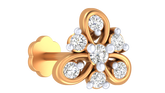18K Gold & Diamond Nose Pin KRA50284
